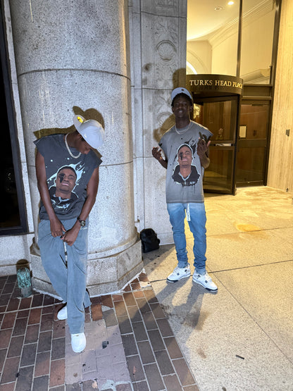 Sparky Sleeveless Tee's