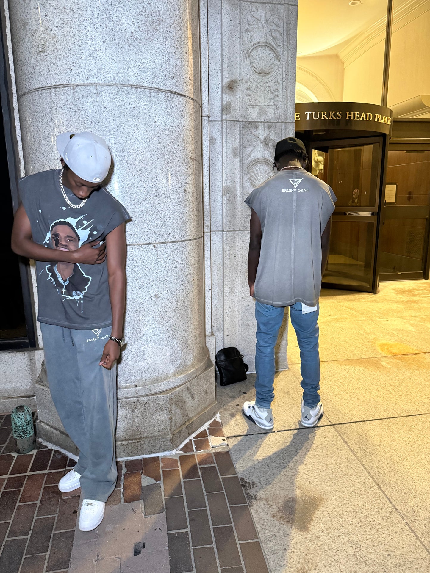 Sparky Sleeveless Tee's